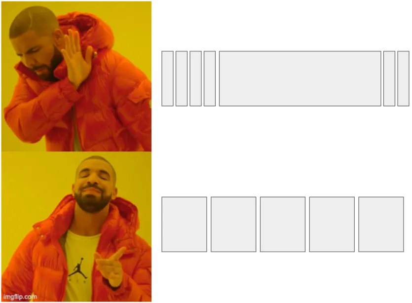 Balanced Chunks Are Better