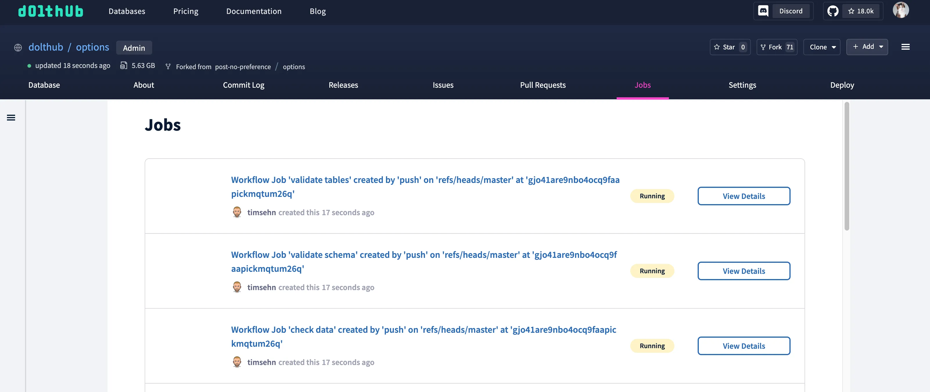Fancier Workflows Running