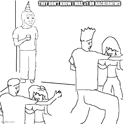 HackerNews meme