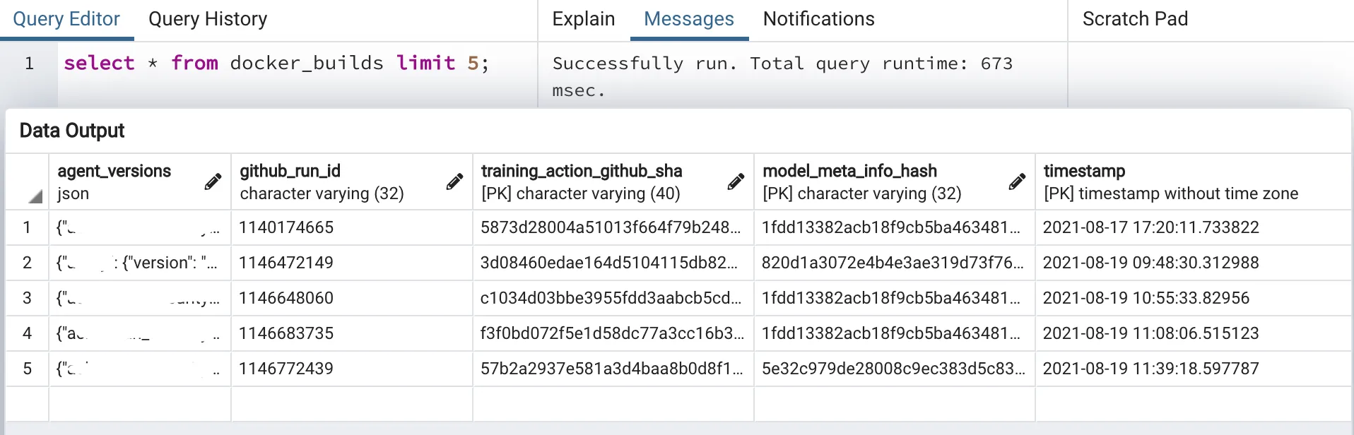 Docker Build Metadata