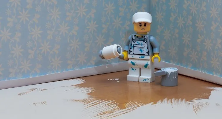 painted into a corner