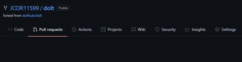 Pull Request Section