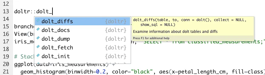 R Studio autocompletion