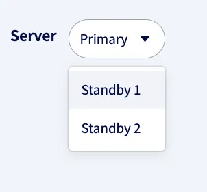 Graphs and Logs Dropdown
