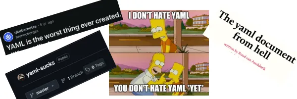 YAML sucks